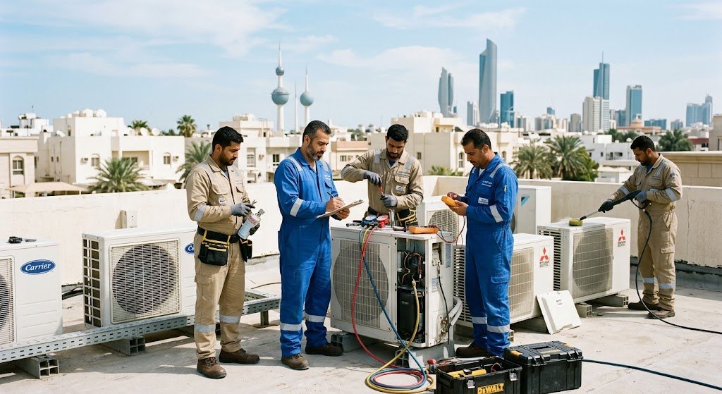 فني تكييف الدعية الكويت