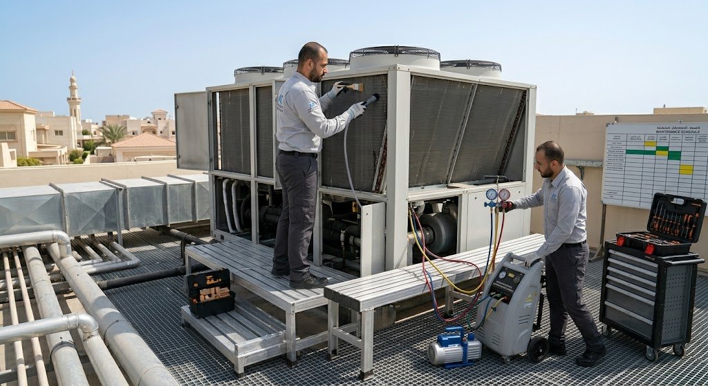 أرقام فنيين تصليح تكييف مركزي بالكويت