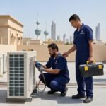 شركة تنظيف مكيفات الكويت وغسيل تكييف مركزي