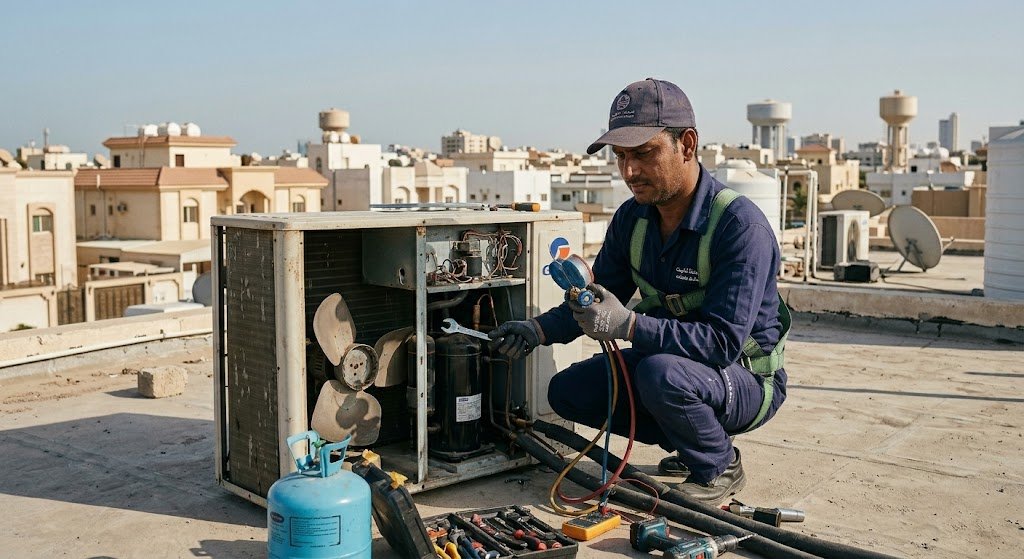 تنظيف تكييف مركزي الكويت